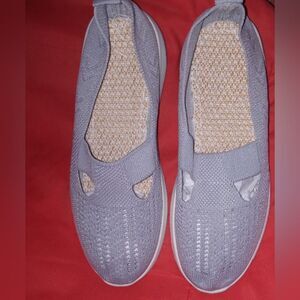 Women's Gray Slip-On Sneakers